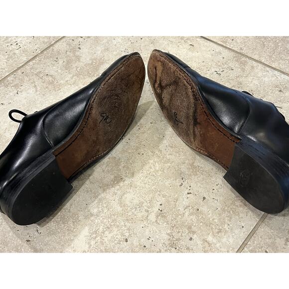 $1250 Church's Consul Black Men’s Leather Cap Toe Oxford Dress Shoes US 8.5 UK - Picture 7 of 11